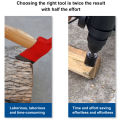42 mm Firewood Log Splitter Drill Bit, Hex Shank Wood Splitter Drill bit, Portable Heavy Duty Drill Screw Cone Driver for Cutting Hickory, Oak, Sycamore, Walnut. 
