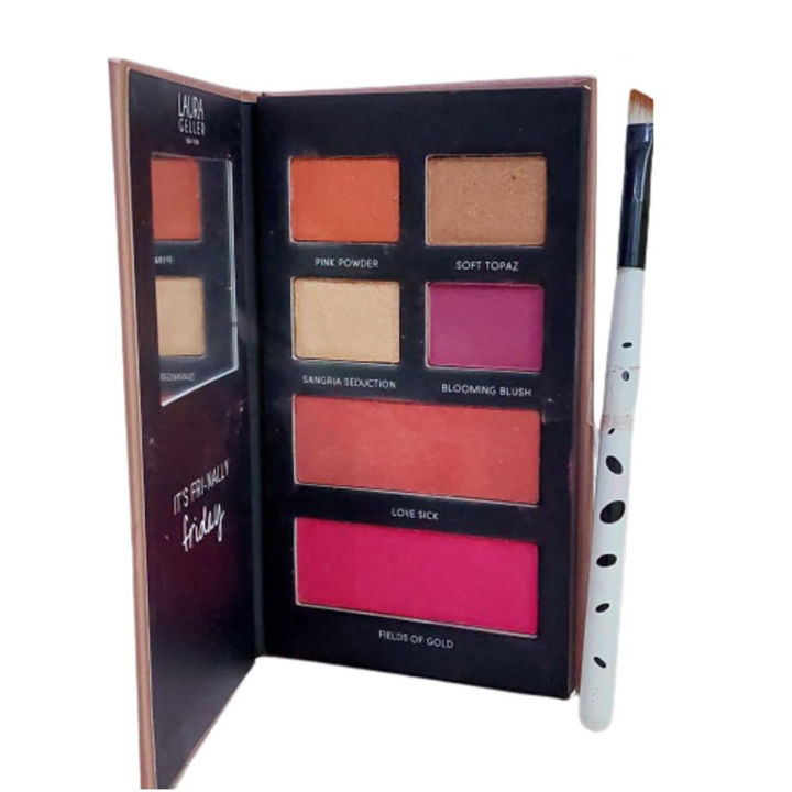 All in One Makeup Kit Eyeshadow, Lip Glosses, Blushers, Powder, Concealer, Mirror, Brush, Palette, Make Up Gift Set for Girls, Best Gift for Friend. Make up Brushes Blushes Eyes shadow Brush Fluffy Highlighter Foundation Makeup Set Matte Shimmer Glitter