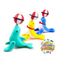 Wind-Up Dolphin Toy with Rotating Ball – Fun Balancing Dolphin Toy for Kids | Mechanical Dolphin Action Figure | Educational Wind-Up Toy for Boys & Girls | Durable Bath & Tabletop Toy Gift. 