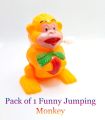 Pack of 1 / Funny Jumping Monkey Toy Rolling Toys for Kids Boys Girls Infants & toddlers Gift items. 