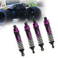 4pcs Metal Shock Absorber Upgrade Part for HSP 1/10 Scale RC Car. 
