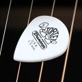 6pcs Dunlop Tortex White Guitar Picks Bass Mediator Acoustic Electric Accessories Classic 0.73/0.88/1.0/1.14/1.35/1.5mm Picks. 
