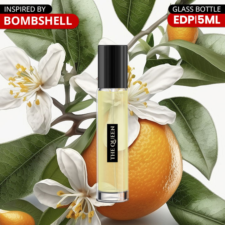 The Queen - (Impression of Victoria Secret Bombshell) - For Women - Edp (Spray Perfume) - SCENTS N SECRETS | 5ml