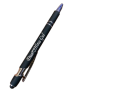 Customized Black Stylus Pen with Blue Ink – 2-in-1 Touchscreen & Writing Pen. 