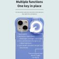KOKKO Phone Case Built-in Selfie Ring Light Compatible For Iphone 13/iphone 13 Pro Max/iphone 11pro/iphone11pro Max/iphone 12 Luminous Flashlight Cover. 