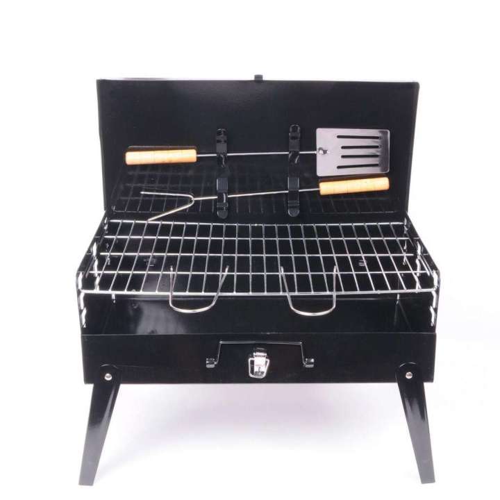 Portable%20Outdoor%20Camping%20Folding%20Bbq%20Grill%20-%20Black%20-%20Image%206
