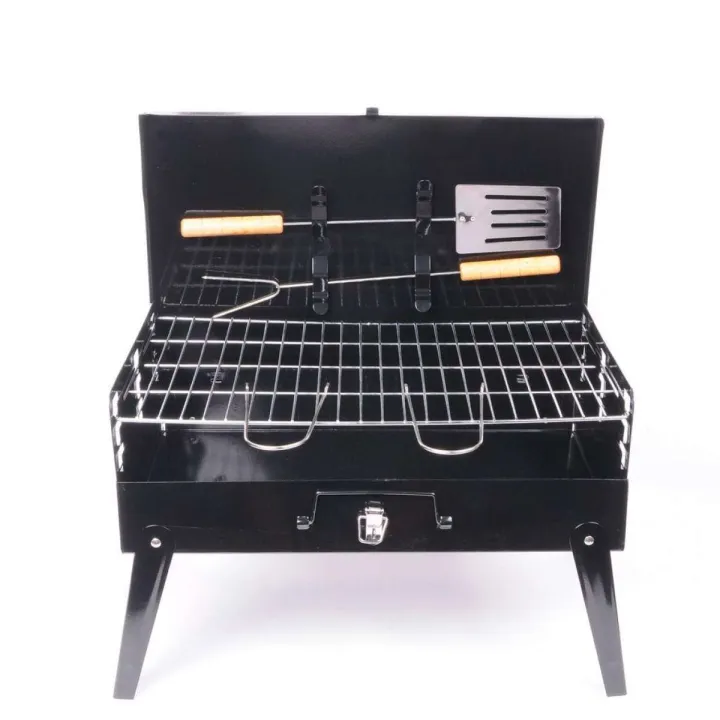 Portable%20Outdoor%20Camping%20Folding%20Bbq%20Grill%20-%20Black%20-%20Image%206