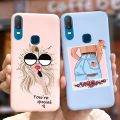 【BestGO】For Vivo Y11  Case 1906 Young Style Painted Phone Cover For Vivo Y11 () Soft TPU Casing 6.35''. 