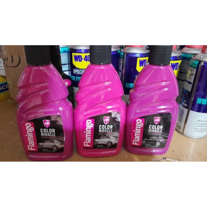 Flamingo Color Miracle - Bright White - Jet Black - Silver Wax Color Magic