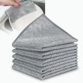 Dish cloth silver, dish cloth silver wire, magic cleaning cloth, magic cleaning cloth kitchen dishwashing, magic cleaning towel, magic cleaning towel, magic cleaning wire cloth, Double sidede Mesh Dishwasher Cloth, Wire Dishwashing Rags for Wet and Dry4pc. 