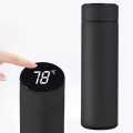 500ML Smart Thermos Water Bottle Led Digital Temperature Display Stainless Steel Coffee Thermal Mugs Intelligent Insulation Cups. 