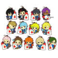 Ensemble Stars Akehoshi Subaru Hidaka Hokuto Yuuki Makoto Sakuma Rei Action Figure Anime Model Rubber Keychain Pendant Gifts 6cm. 