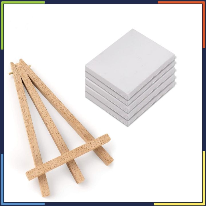 Pack%20Of%206%20-%205%20x%204*4%20Size%20Canvas%20With%201x%20Wooden%20Easel%20-%20Image%203