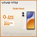 vivo Y11d - (6+6)GB Extended RAM - 128GB ROM - 50MP Rear Camera - 6500mAh Battery -  44W Flashcharger  - Officail PTA Approved. 