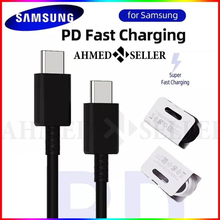 Samsung Galaxy S20 Plus Note 10 Pro Type C Cable USB3.0 25W PD USB Type-C To Type-C Fast Charger Cable For Note10 S20 Ultra 1M