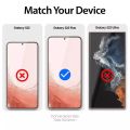 Whitestone [Dome Glass] For Samsung Galaxy S22 Plus Tempered Glass Screen Protector - Liquid Dispersion Tech - Single without UV. 