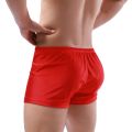 Hot Men Boxer Underwear Bulge Pouch Button Bow Tie Boxer Man Breathable Fashion Panties. 