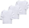 Pack of 3 Newborn Baby Inner Vests Banyan In Cotton Stuff Newborn Baby (UniSex). 