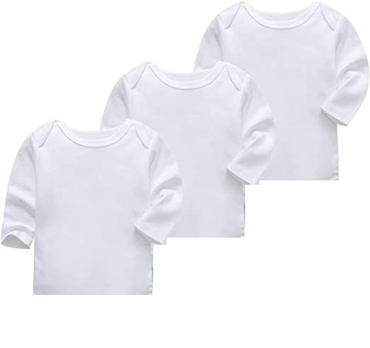 Pack of 3 Newborn Baby Inner Vests Banyan In Cotton Stuff Newborn Baby (UniSex)