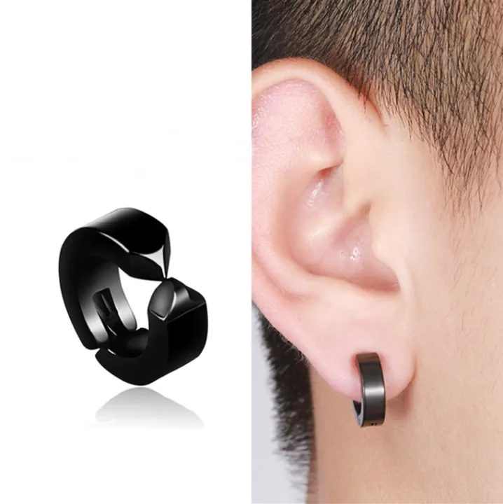 Non-Piercing%20Clip%20Earrings%20Black/Silver/Gold%20Color%20Ear%20Cuff%20%20Stainless%20Steel%20Stud%20Earrings%20-%20Image%203