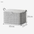 Foldable Closet Organizer Clothes Storage Bags for Clothing Bed Sheets Toys. 