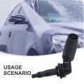 360 Degree Variable Short Spray Nozzle for DEXTRO Pressure Washers - Rotating Gimbaled Adjustable Spray Lance attachment for Samco - Jetmac - Daewoo - Total - Ingco - Pioneer P2 - Lutian - Ancor - Jasco - CVS etc.. 