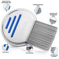100% Original Stainless Steel Needles Manual Anti Lice Comb Metal Needles For Men Women Comb Grooved Pins. 