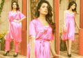 Bridal Nighty Set Silk 3 Pieces For Girls Gown Nighty For Bridal Girls Women Full Hot in Multicolors. 