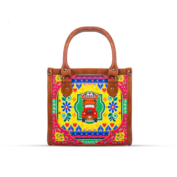 BAG X TRUCK ART HANDBAG FOR GIRLS