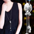 New Hoop Statement Necklaces & Pendants for Women 2020 Vintage Crystal Long Necklace Female Collier Femme Party Jewelry Gift. 