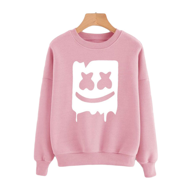 New Pink Color Sweatshirt for Girls and Women
