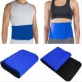 High-Quality Hot Sweat Waist Belt For Weight Loss Belly Belts Body Shaper, Tummy Trimmer Body Fat Burn Belt, Adjustable Women Waist Trainer Belt, waist Belly Belt For Men And Women in Blue Colour. 