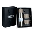 Double Stainless Steel 500ML Water bottles 3 In 1 set of Thermos Mug Leak Proof Travel Flasks Cup Cup for Tea Water Coffee Thermos Caffe Gift Box. 