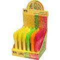 Jumbo Chisel Tip Scented Neon Highlighter -  Multicolor - AHM21072. 