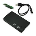 COCONUT Sata Casing 2.5'' HDD USB 2.0 Laptop Hard Drive Enclosure 2.5 inch hard disk case  (For Windows, Black). 
