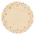 Math Graphical Board 12 Color Threads Winding Geoboard for Aged 3-5 for Kids Skill Development. 