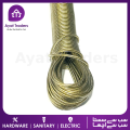 Wet Cloth Laundry Rope Pvc Coated Metal Cloth Drying Wire  20 Meters Nylon Clothes Line  For Drying Clothes With 2 Free Hooks for Clothing. 
