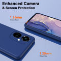 Liquid Silicone Phone Case For Tecno Camon 19 / Tecno Camon 19 Pro Cases Luxury Skin Feel Back Cover. 