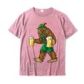 Bigfoot Lederhosen T Shirt Oktoberfest Men Prost Mug 3D Printed Gift Tees Cheap Cotton Men T Shirts. 