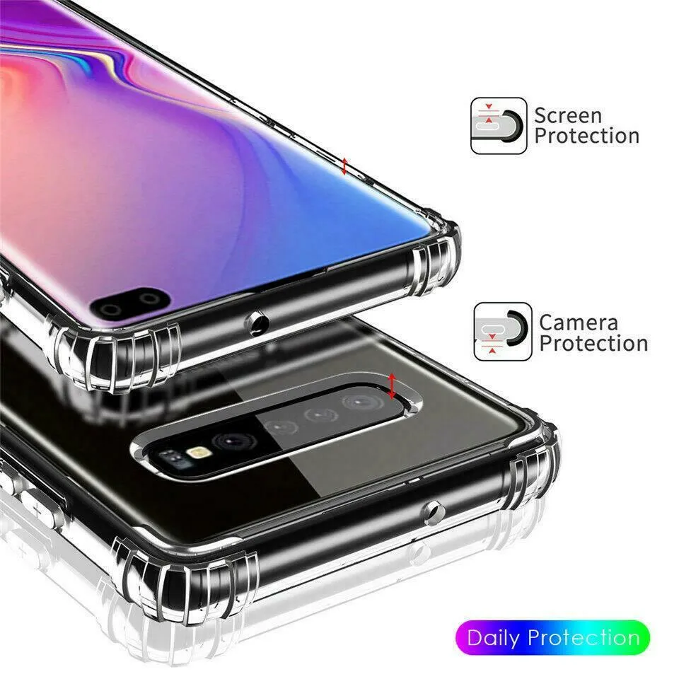 Airbag Case For S10 (5G) Anti Shock Resistant Clear View