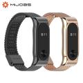 Mi Band 2 Metal Wrist Strap Stainless Steel Bracelet for Xiaomi Mi Band 2 Smart Accessories Watch Miband 5 4 3 2 Band Wristband. 