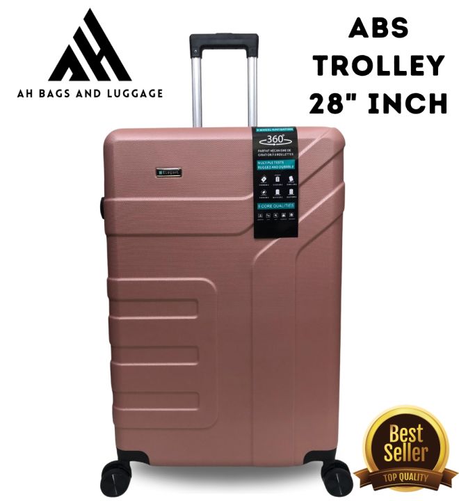 ABS%20Large%20Trolley%20suitcase%2028"%20Inch%20ABS%20Hardside%20Spinner%204%20Wheel%20Luggage%20360%20wheels%20fibre%20body%20lock%20supported%20-%20Image%202