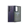 Samsung S24 Ultra 3D Printed Matte Hard Silicone Back Case (TESLA). 