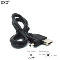 【NEW】 DC 2A Power Plug USB Convert To 3.5*1.35Mm/DC 35135 L Shape Jack With Cord Connector Cable 1M. 