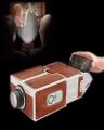 Amazing Smart Projector For All Smart Phone 2.0 - White & Brown. 