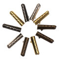 【FOOT SOFA】50pcs Metal DIY Shoes Accessories Women Man Shoestrings Bullet Aglets Tip Shoelaces Repair Ends Replacement Shoe Lace Head. 