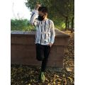 v neck black long sleeve T shirt Design For Men And Women. 