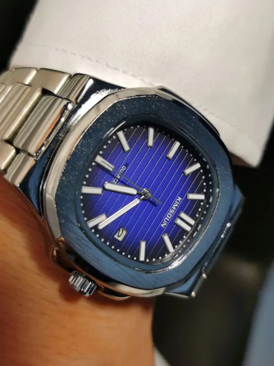 Gentlemen's%20High-End%20Square%20Watch:%20Mechanical%20Quartz,%20Stainless%20Steel%20Band,%20Luminous%20Dial%20-%20Image%206