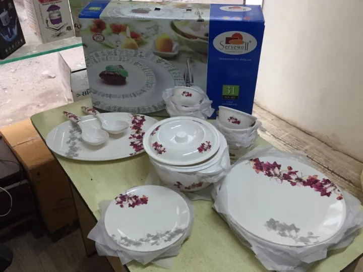 Marble%20Dinner%20Set%2072%20Pcs%20Gemya%20Black%20Square%208%20Persons%20Serving%20Premium%20Quality%20Imported%20-%20Image%202