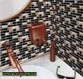 100 Pcs Self Adhesive Wall Tile Sticker. 